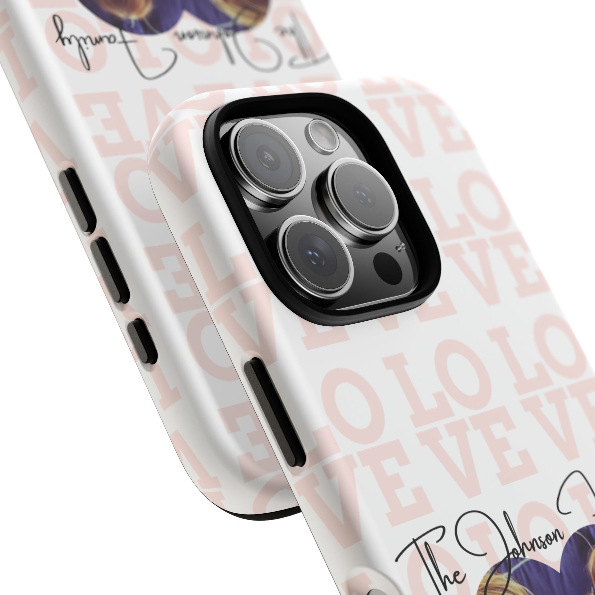 Custom Tough Phone Case, Personalized Protective Cover for iPhone, Samsung, Google Pixel