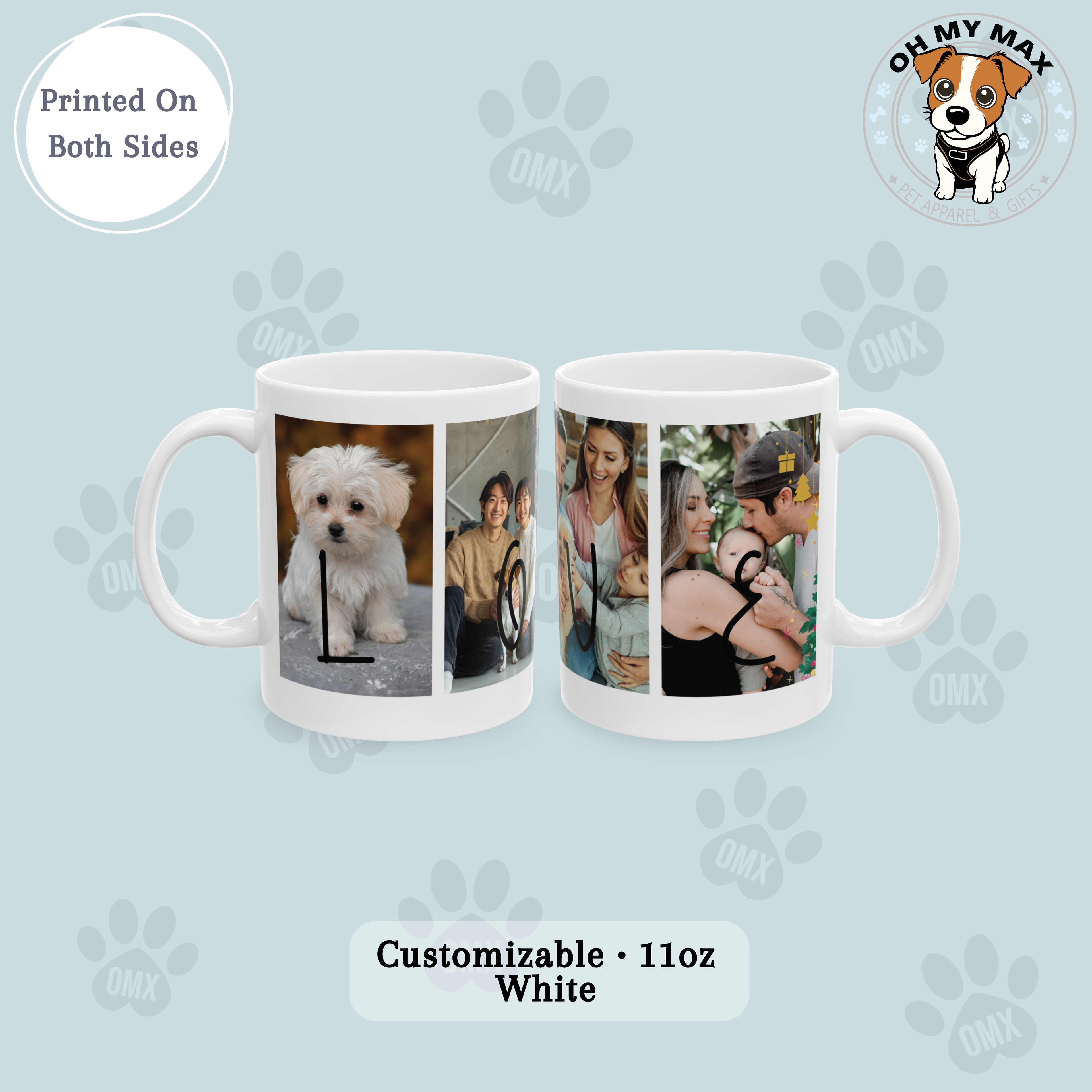 Custom Photo Mug – Personalized Picture Cup Gift Made in USA