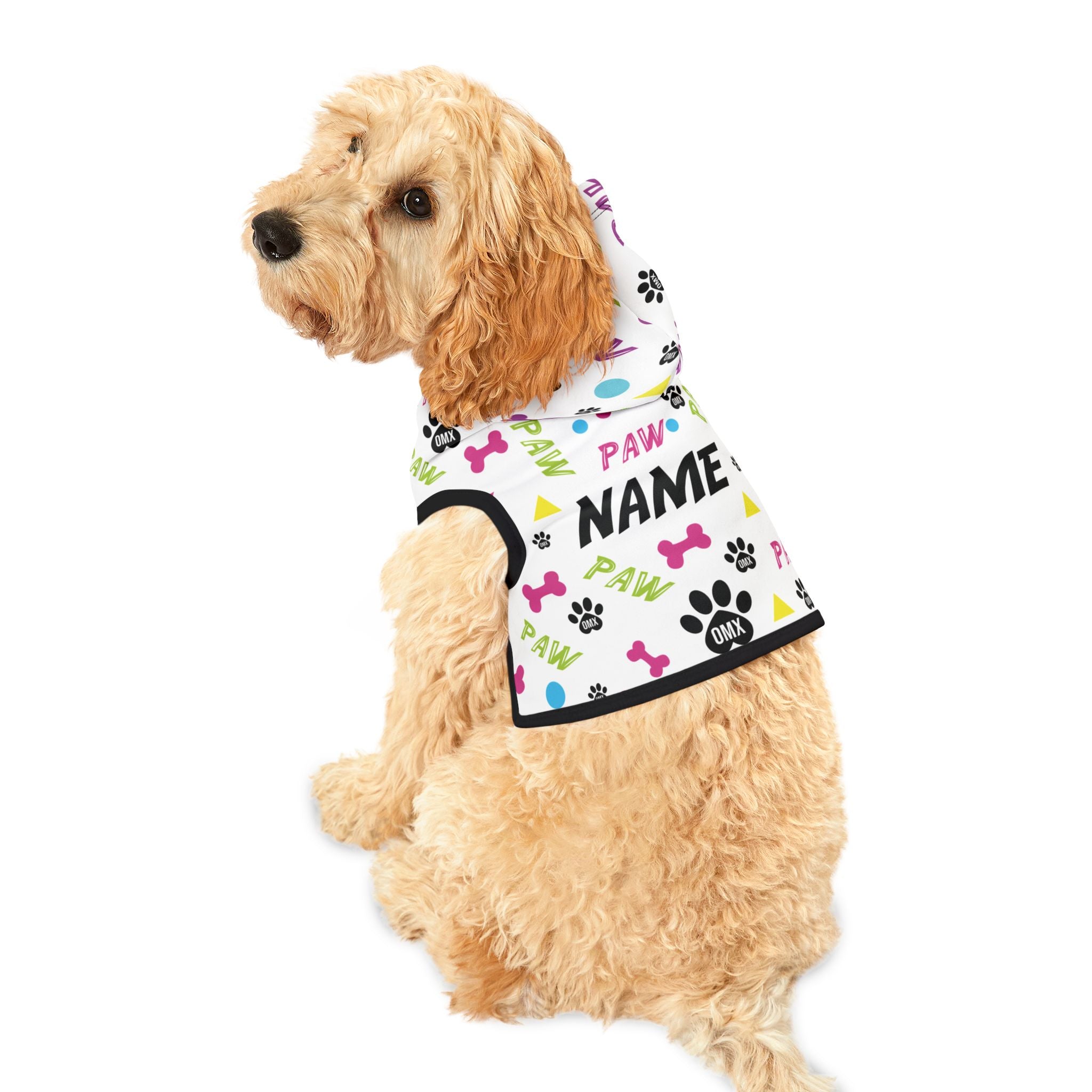 Hoodie with Personalized Name, Retro Pet Lover Sweatshirt