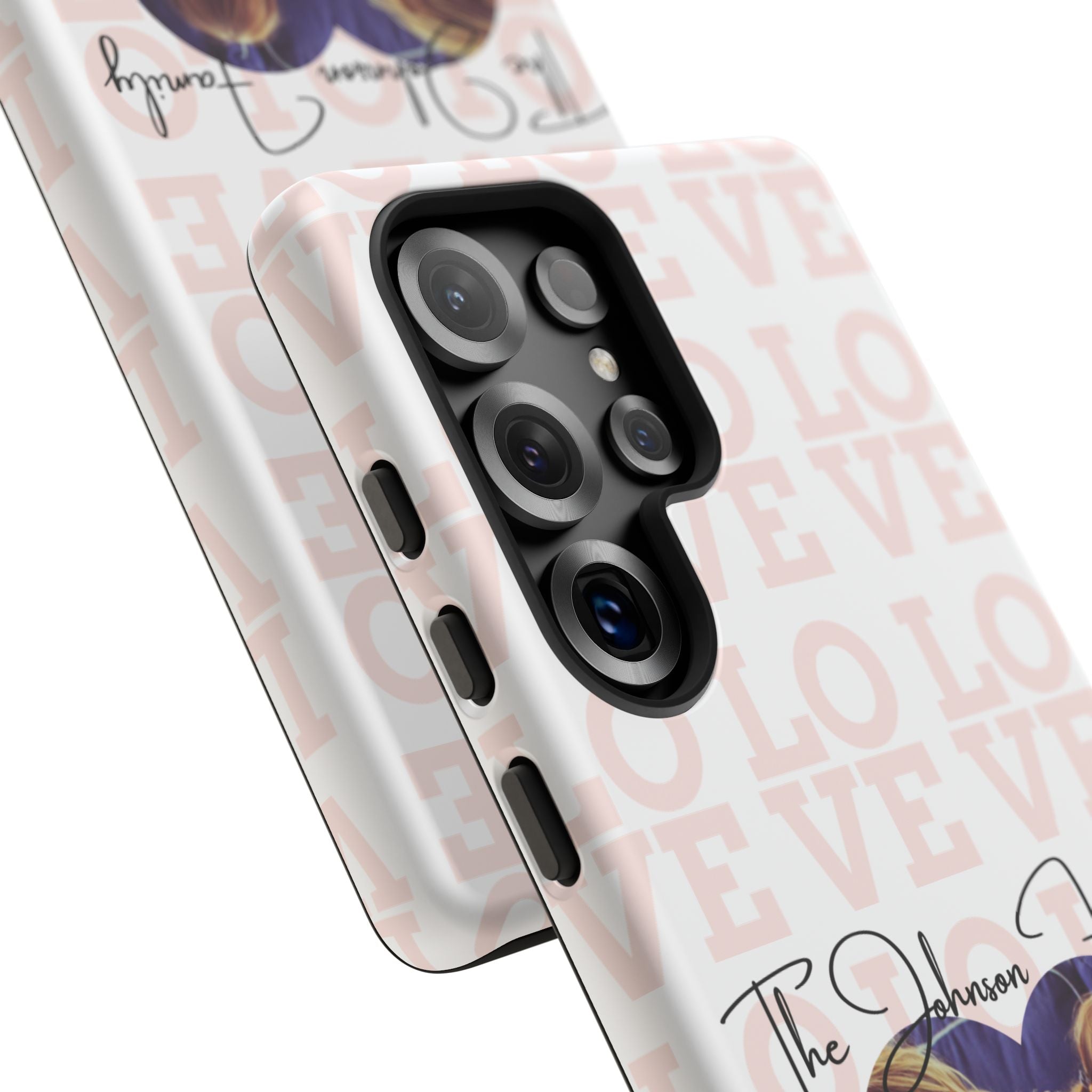 Custom Tough Phone Case, Personalized Protective Cover for iPhone, Samsung, Google Pixel