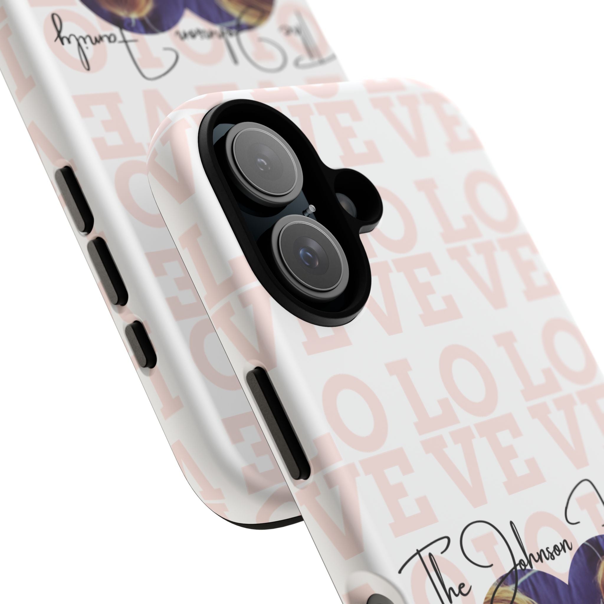 Custom Tough Phone Case, Personalized Protective Cover for iPhone, Samsung, Google Pixel