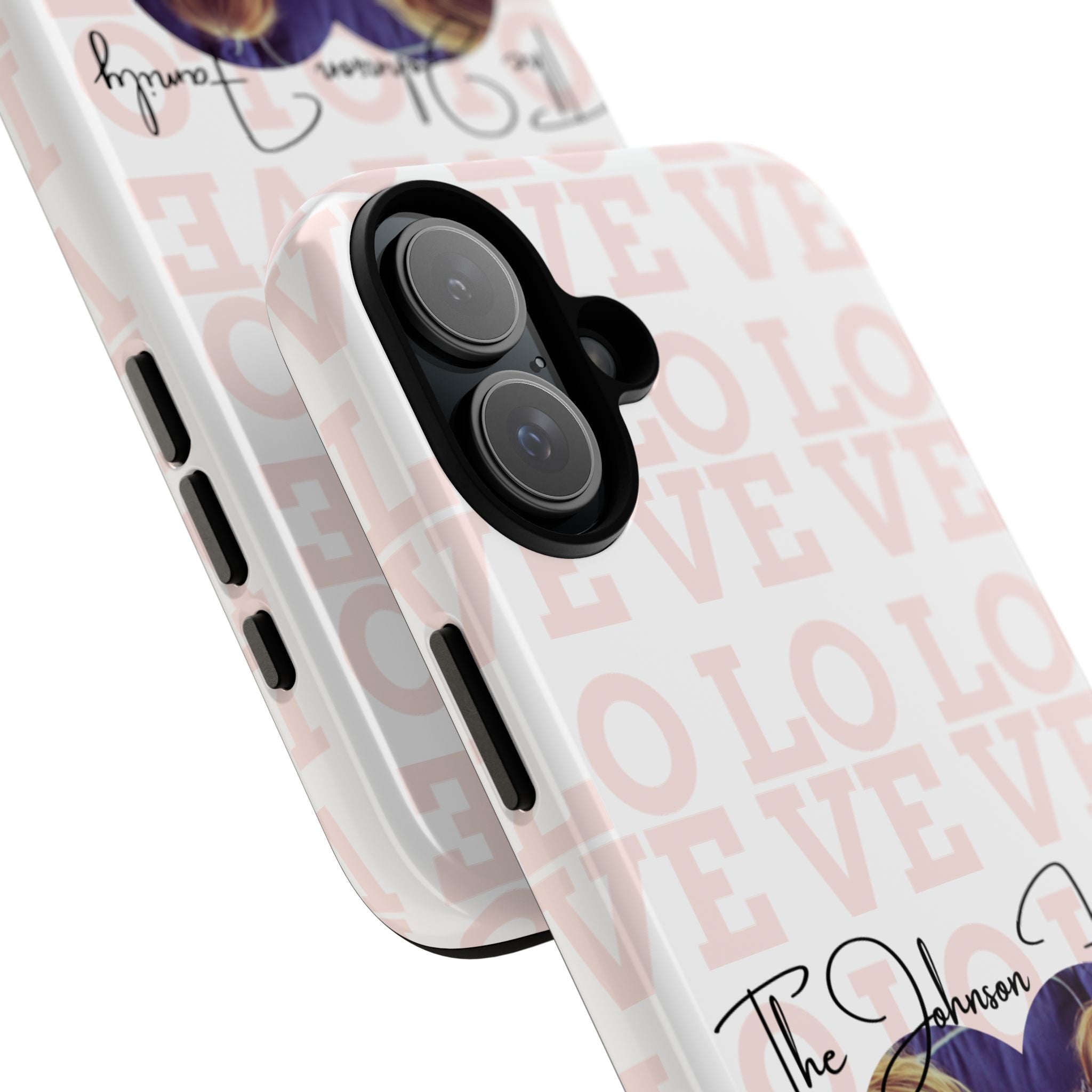 Custom Tough Phone Case, Personalized Protective Cover for iPhone, Samsung, Google Pixel