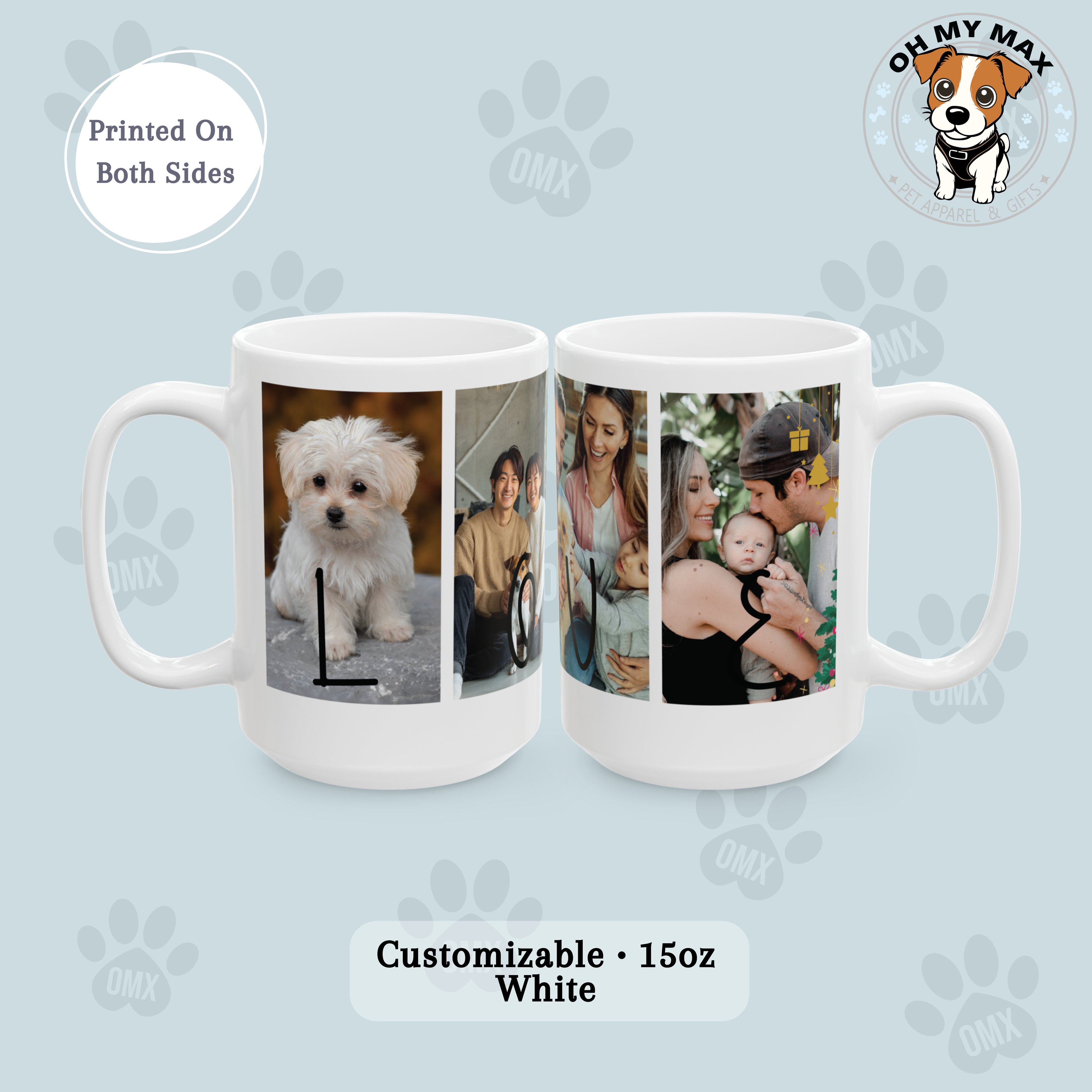 Custom Photo Mug – Personalized Picture Cup Gift Made in USA