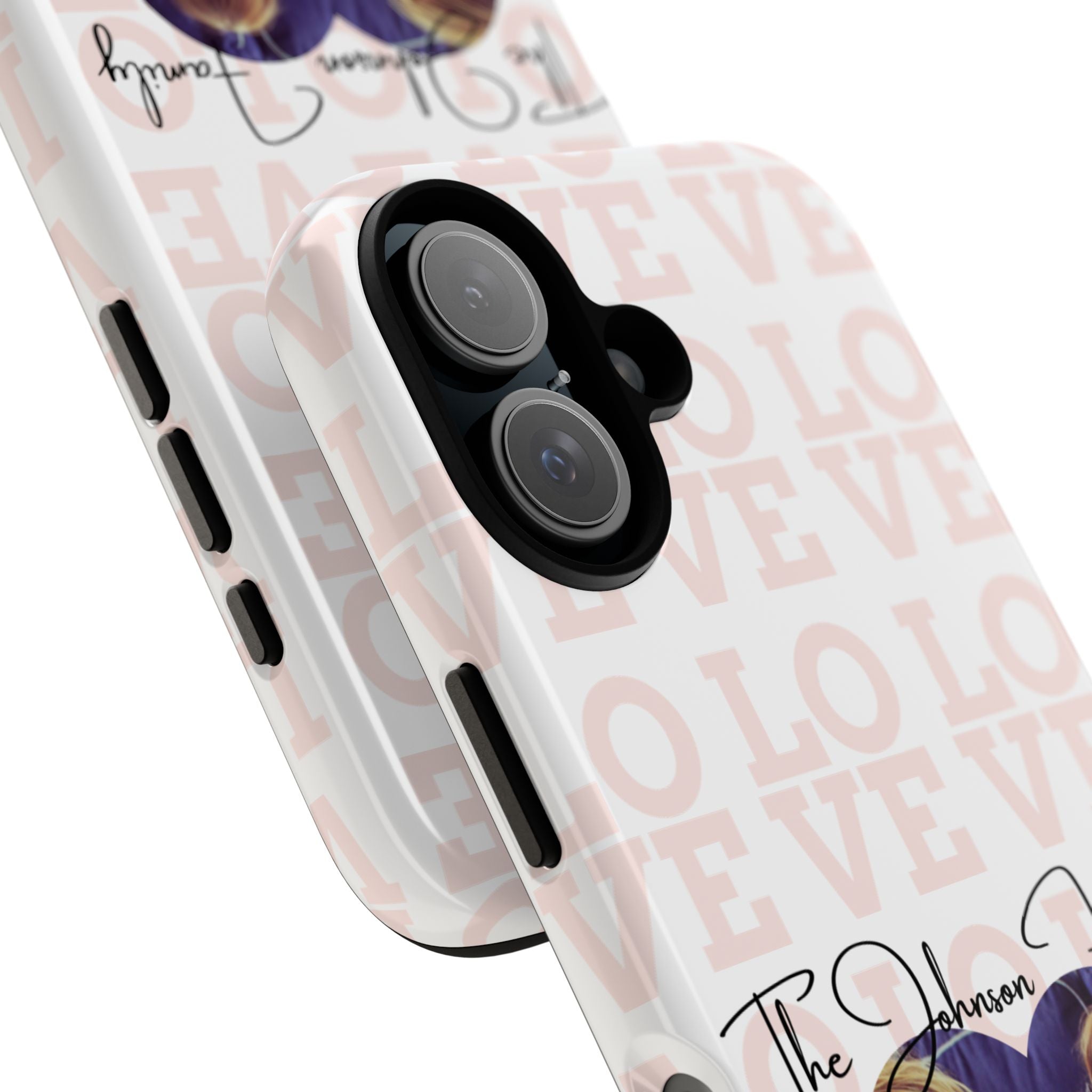 Custom Tough Phone Case, Personalized Protective Cover for iPhone, Samsung, Google Pixel