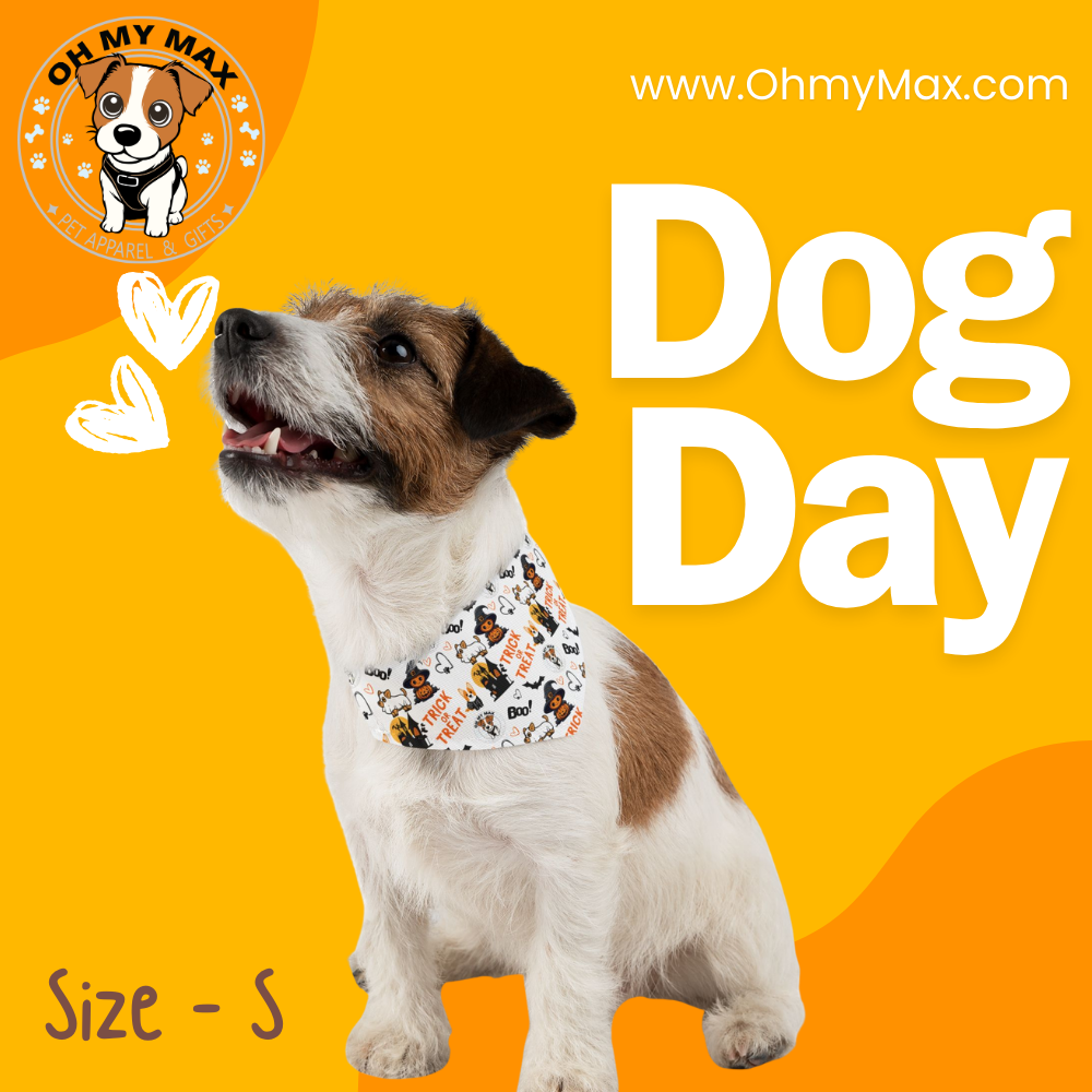 Bandana, Custom Pet Bandana Collar – Adjustable & Washable Accessory for Dogs and Cats