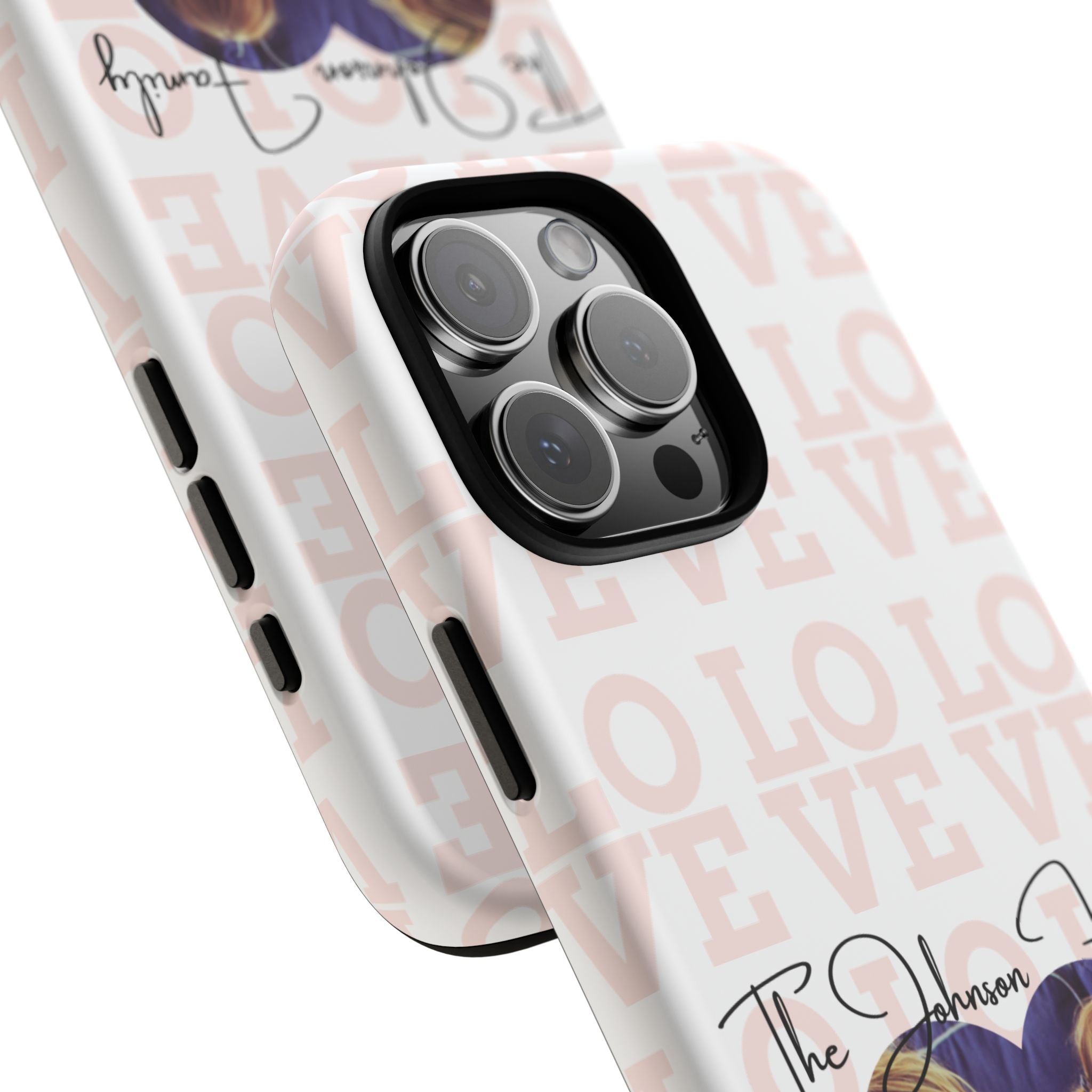 Custom Tough Phone Case, Personalized Protective Cover for iPhone, Samsung, Google Pixel