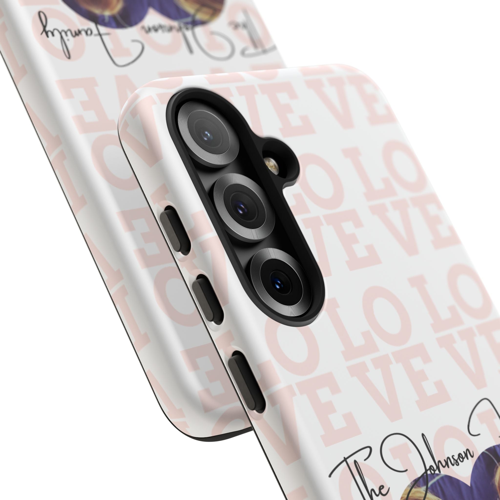 Custom Tough Phone Case, Personalized Protective Cover for iPhone, Samsung, Google Pixel