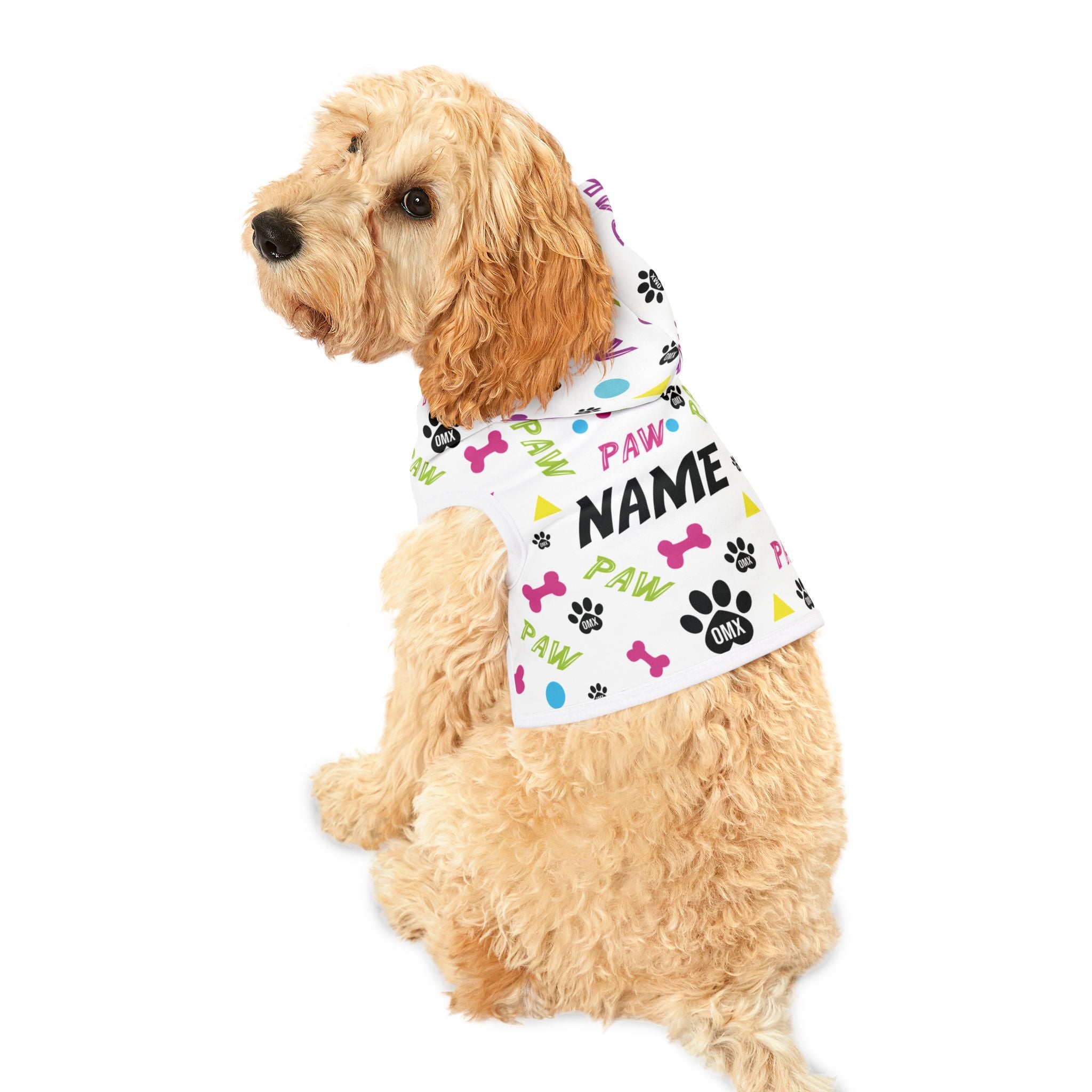 Hoodie with Personalized Name, Retro Pet Lover Sweatshirt