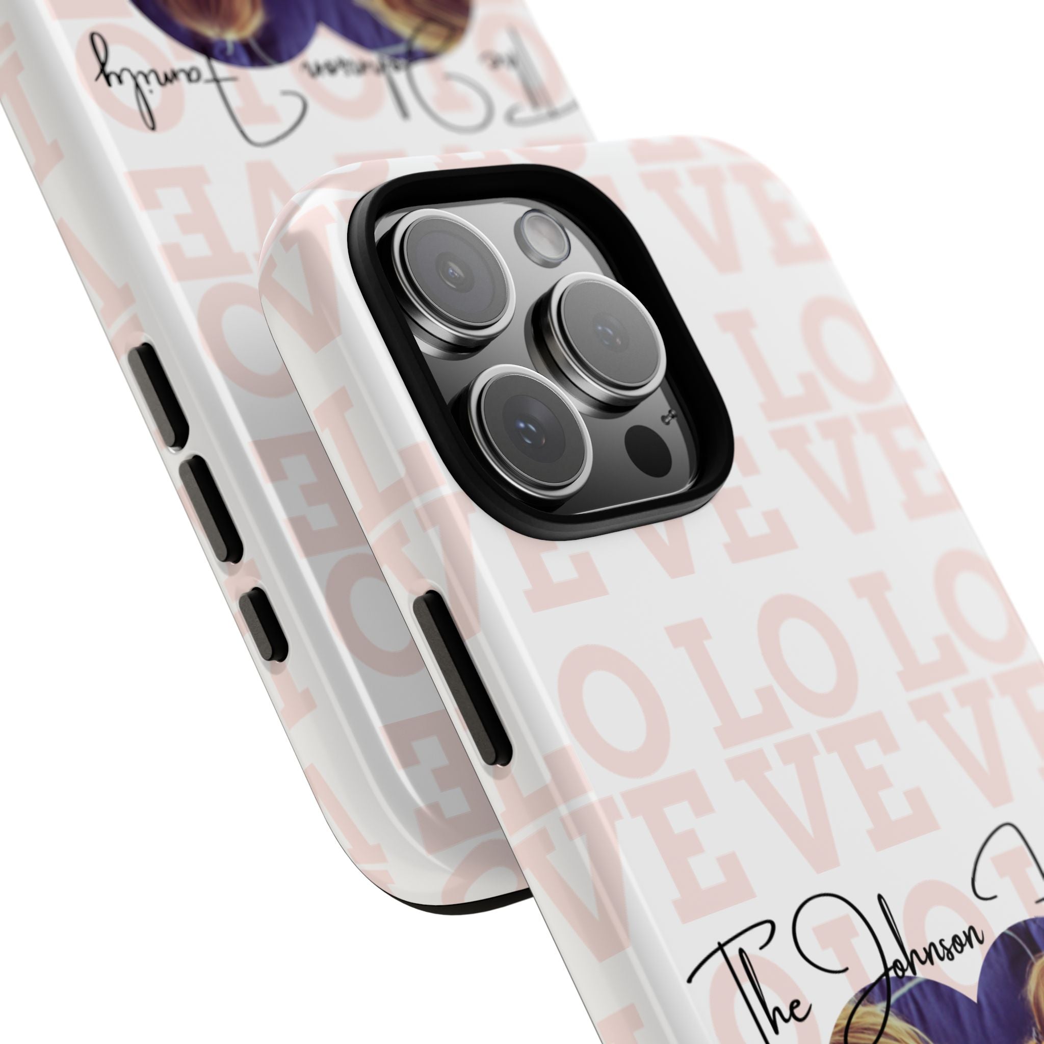 Custom Tough Phone Case, Personalized Protective Cover for iPhone, Samsung, Google Pixel