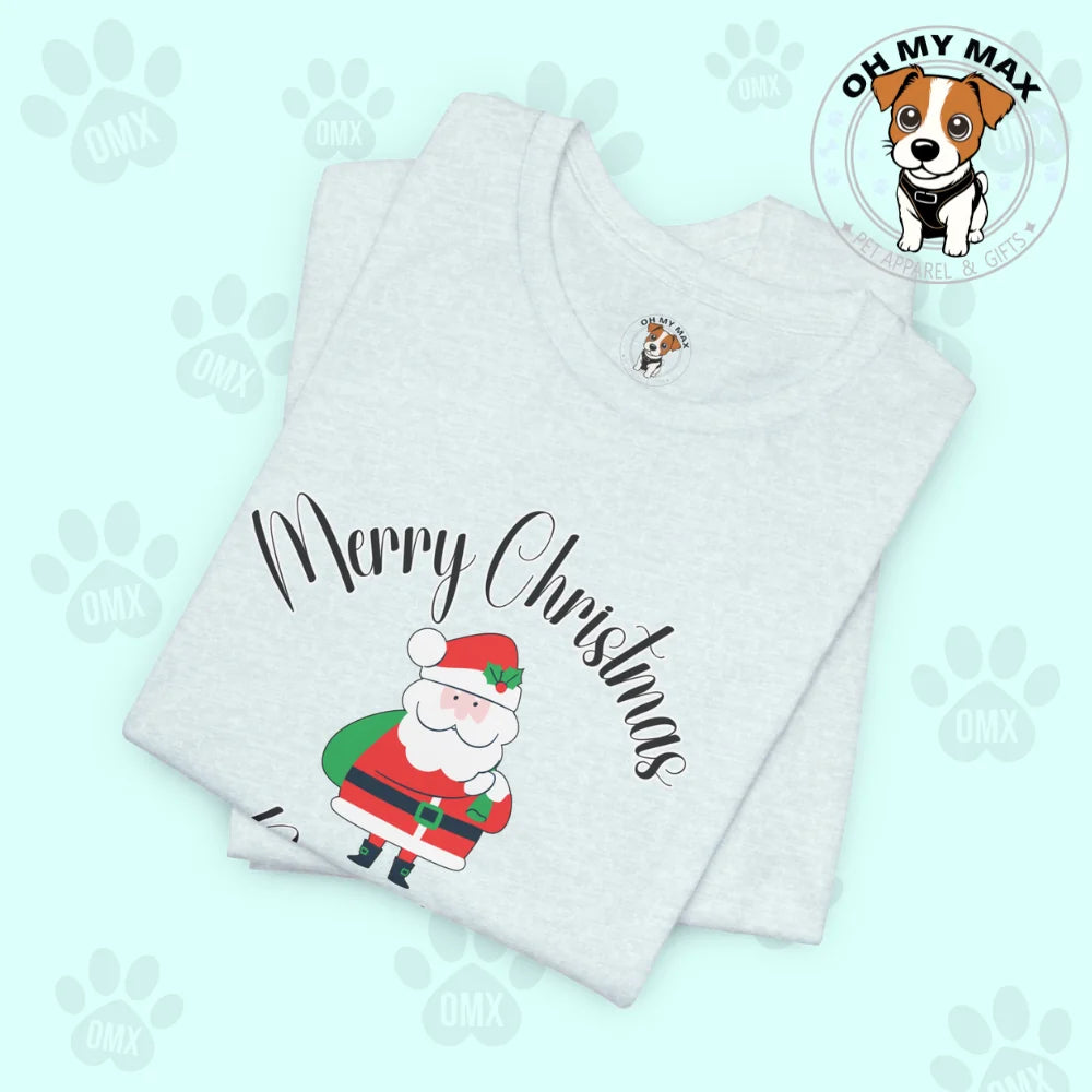 Personalized Christmas Family T-Shirt, Custom Christmas Shirt With Name