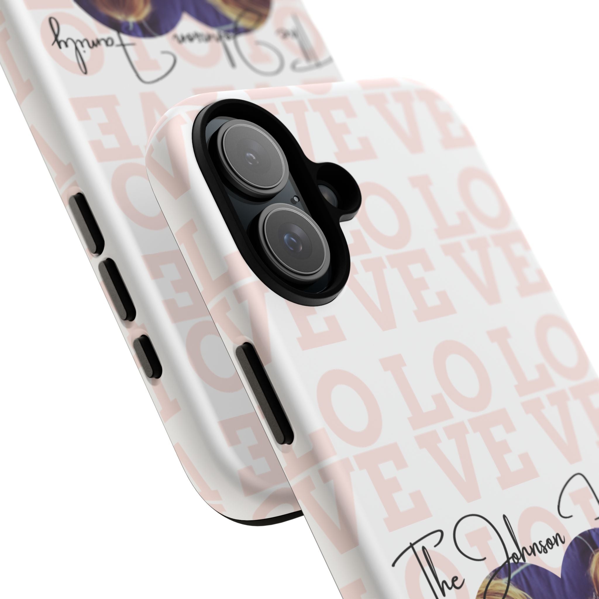 Custom Tough Phone Case, Personalized Protective Cover for iPhone, Samsung, Google Pixel