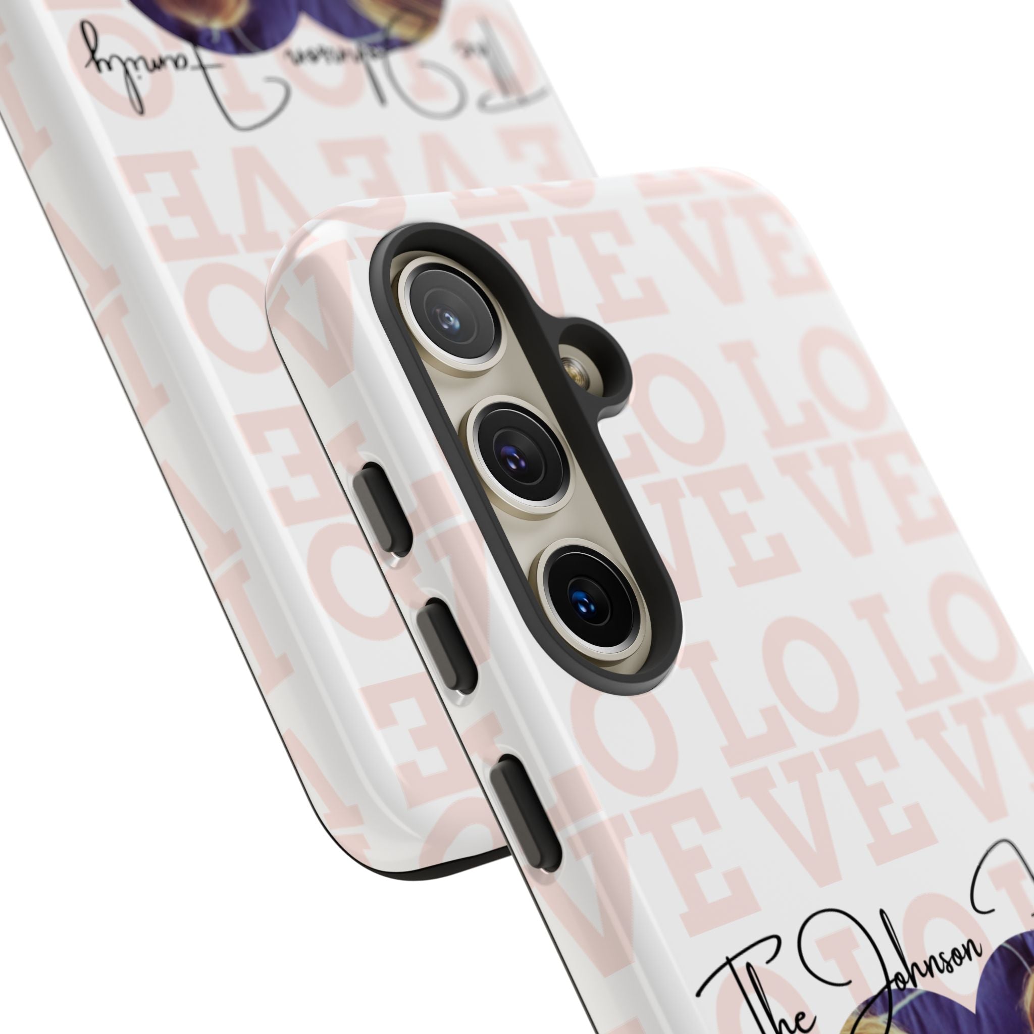 Custom Tough Phone Case, Personalized Protective Cover for iPhone, Samsung, Google Pixel