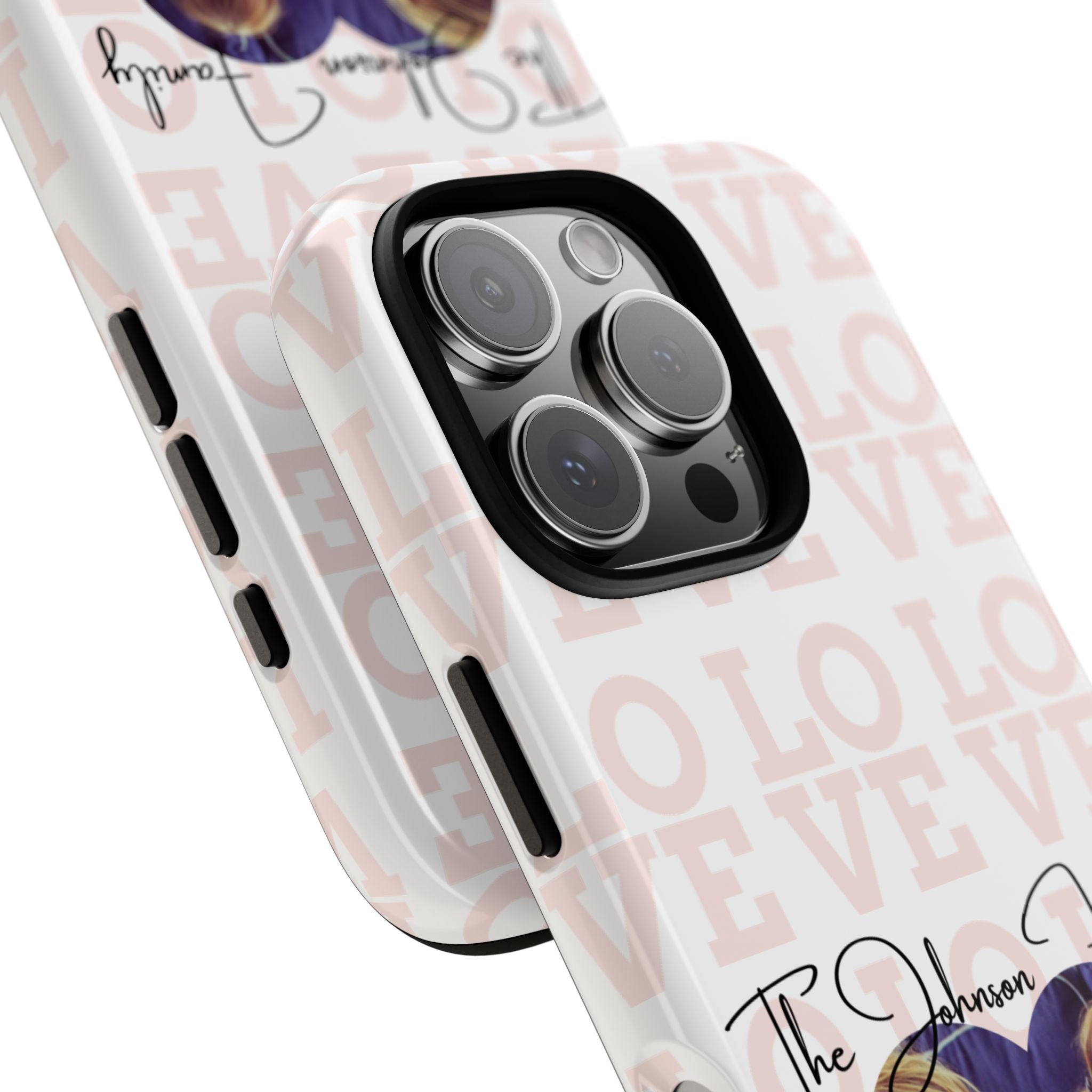 Custom Tough Phone Case, Personalized Protective Cover for iPhone, Samsung, Google Pixel