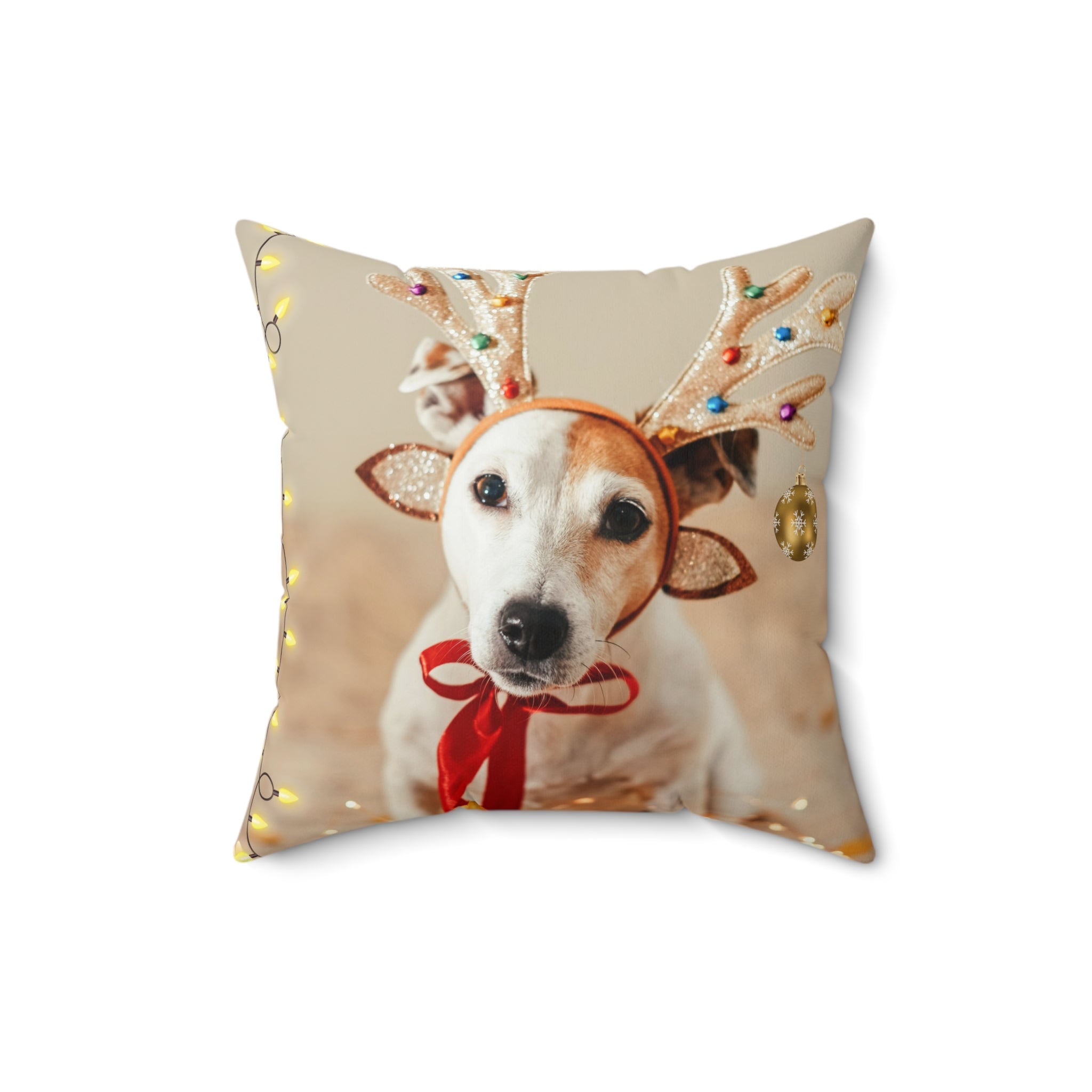 Custom Square Throw Pillow – Personalized Home Decor Accent with Double-Sided Print