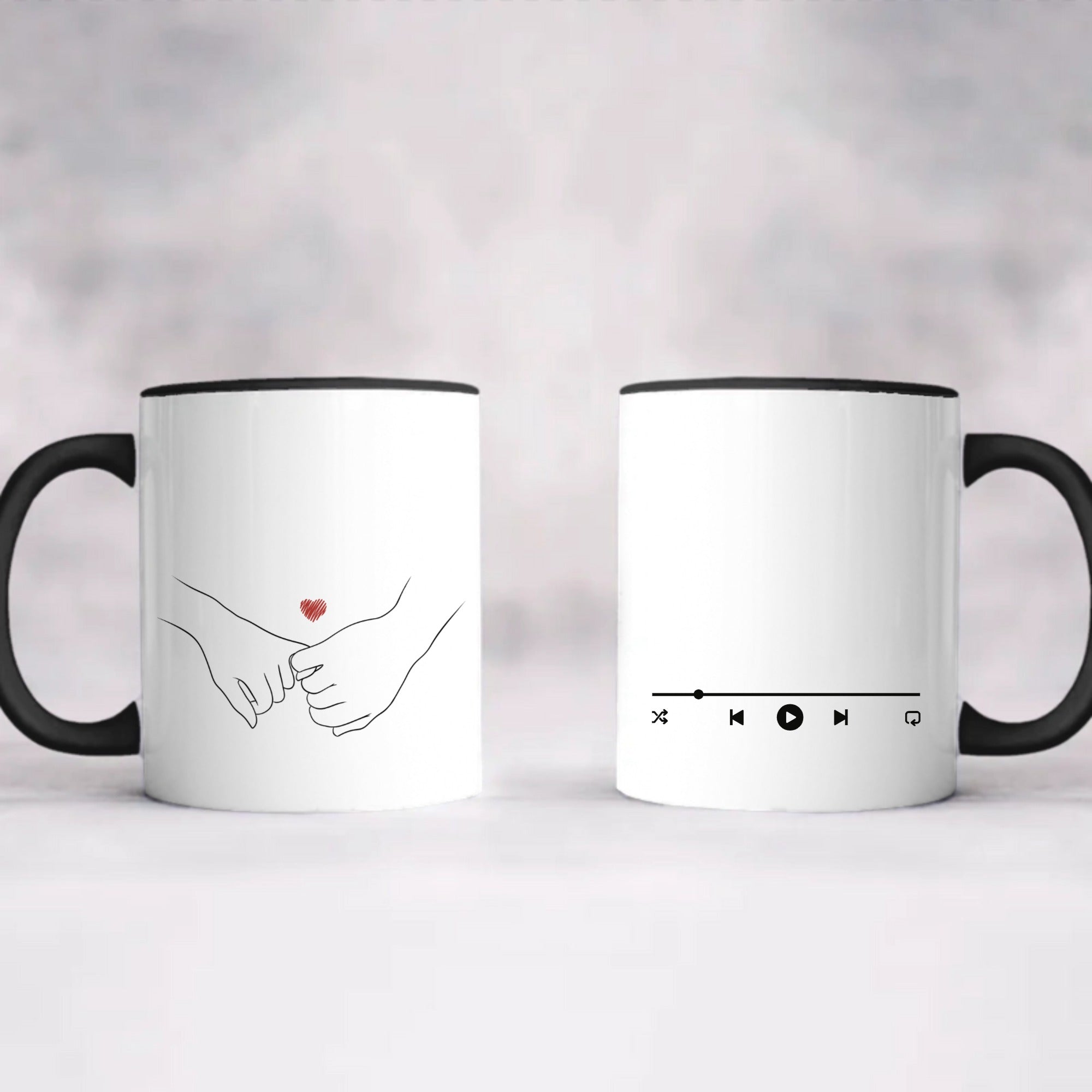 ❤️ Personalized Couple Photo Mug