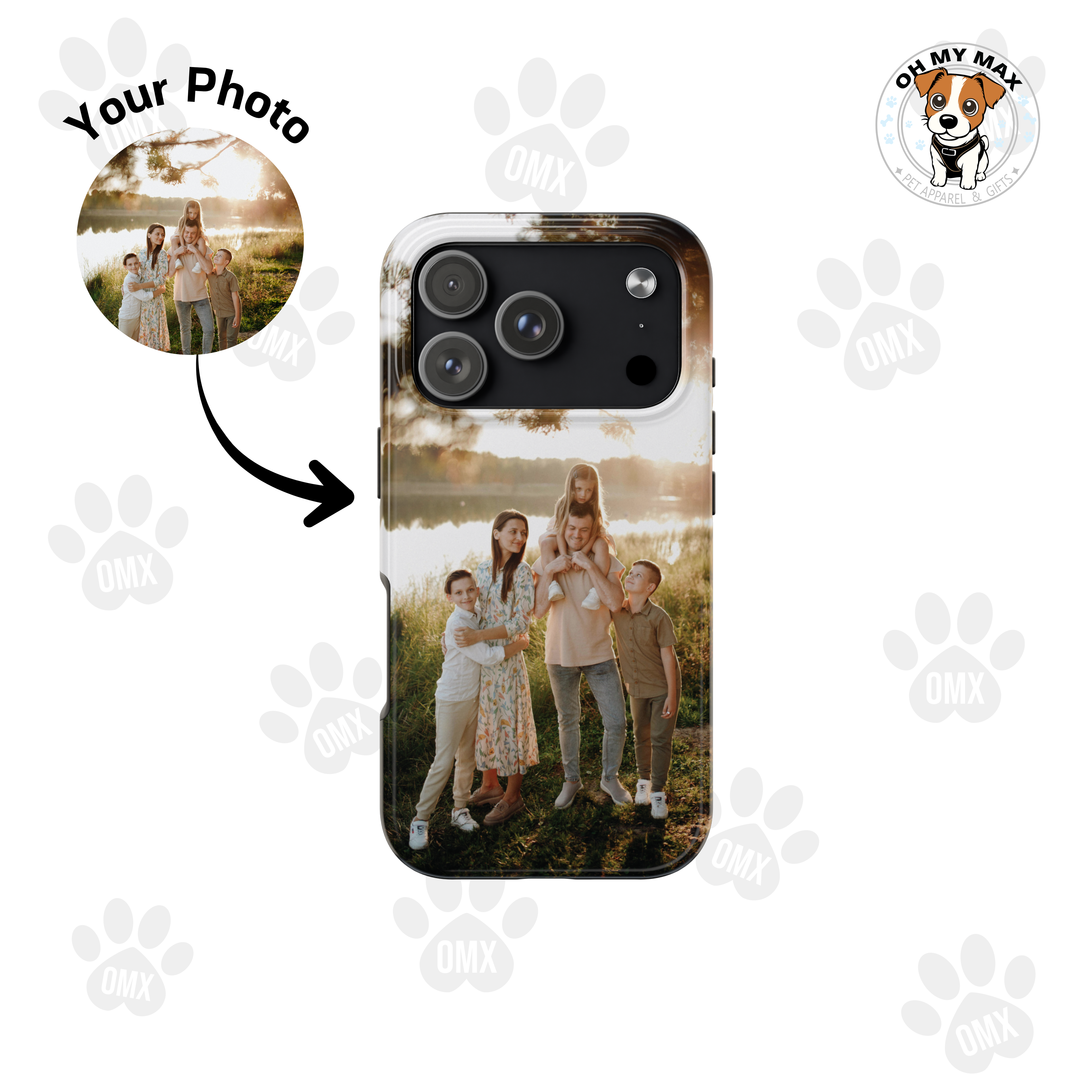 Personalized Photo phone case, Custom Picture Design