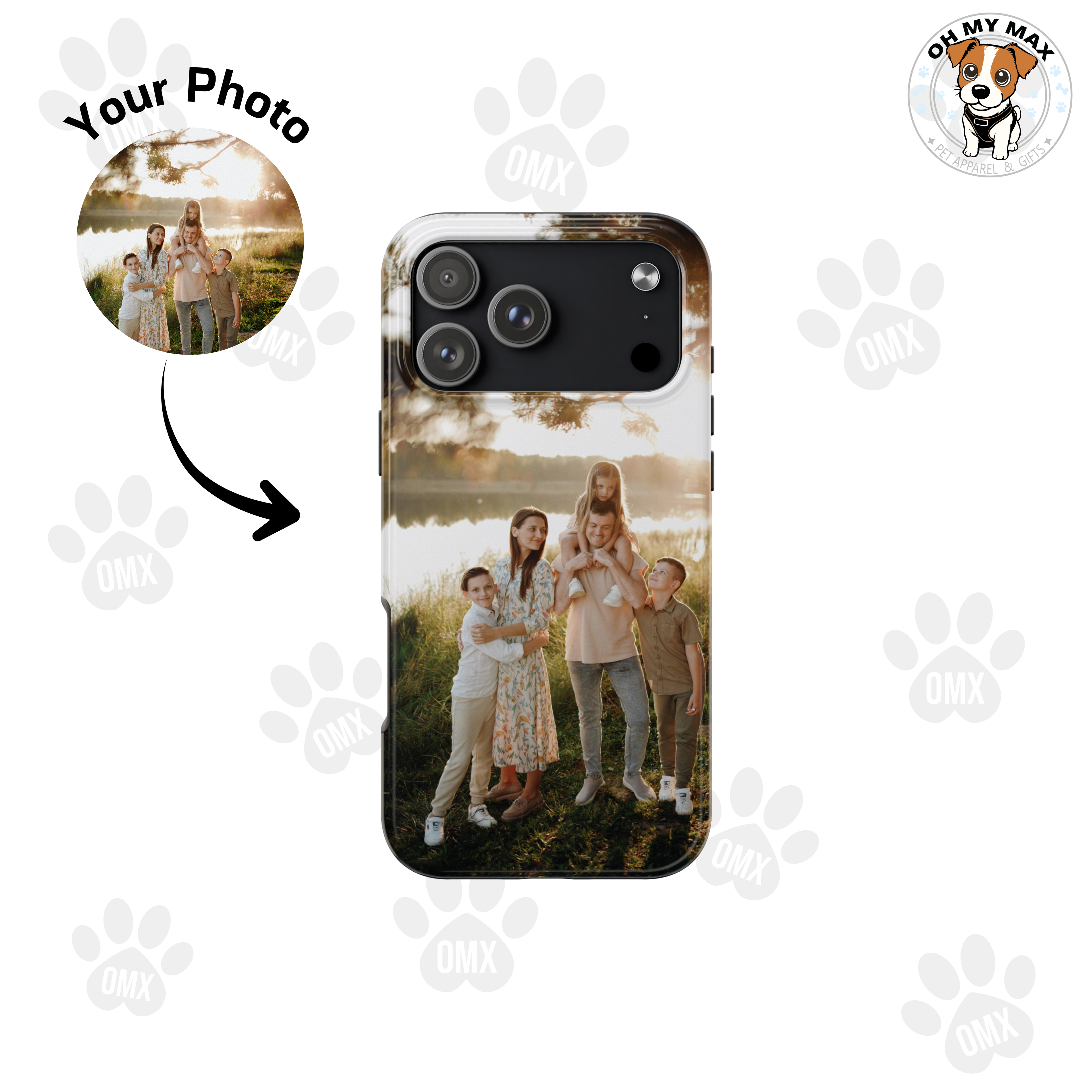 Personalized Photo phone case, Custom Picture Design